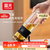 富光双层玻璃杯 泡茶杯茶水分离杯子 高硼硅玻璃水杯商务男女士290ML