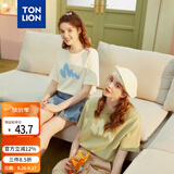 唐狮（TonLion）2026短袖T恤女半袖chic宽松好看穿搭舒适宽松上衣
