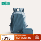 BAGSMART双肩包轻行背包男女轻便出游通勤大容量出差学生书包电脑包旅行包 灰蓝（可容纳16英寸笔记本）