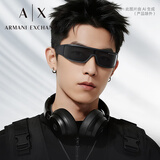 EMPORIO ARMANI阿玛尼太阳镜时尚潮流男士墨镜个性款0AX4153SU 805887黑色