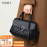 viney包包女包牛皮斜挎妈妈包高端手提单肩包生日礼物高级感送女友老婆