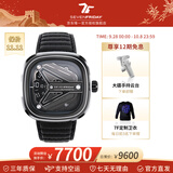 SEVENFRIDAY七个星期五M系列方盘皮带瑞表防水复古手表男自动机械表生日礼物 M3/08
