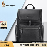 暇步士（Hush Puppies）双肩包男时尚背包14英寸电脑包出差旅行包办公多功能生日礼物