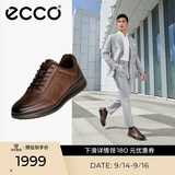 爱步（ECCO）正装鞋 增高牛皮休闲皮鞋男 雅仕男鞋系列207124 可可棕41