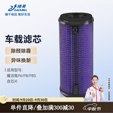 臻美 适配米家小米车载空气净化器滤芯过滤网魔洁兔P6/P8S汽车净化网除醛除霾尾气增强版 魔洁兔P6/P8S抗菌除醛版（含芯片）
