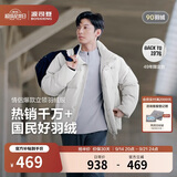 波司登服饰五折男女情侣款修身短款90绒加厚运动面包服外套