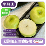 京鲜生山东青森明月水蜜桃苹果4.5斤单果150g起 生鲜水果 源头直发 包邮
