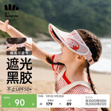 蕉下（beneunder）蕉下儿童防晒帽遮阳帽太阳帽子男童女童空顶帽户外帽草莓夹心