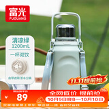富光保温杯大容量316L不锈钢水杯男女学生户外手提茶杯子1200ml