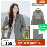 骆驼（CAMEL）户外防晒衣男女款2026夏季轻薄透气速干防紫外线外套皮肤衣防晒服 A012251008H，峨眉绿，男女同款 S