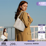 纽芝兰（NUCELLE）Angelababy同款织趣编织包女2026新通勤女士单肩托特包生日礼物