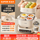 苏泊尔（SUPOR）电炖锅 煲汤锅电炖盅隔水炖辅食陶瓷燕窝家用全自动多功能锅蒸炖一体2.5L分体可拆新款DZ25YC889