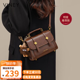 viney【陈妍希同款】包包女包牛皮斜挎包剑桥包轻奢生日礼物品牌送女友