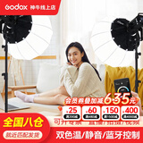 神牛补光灯【顺丰/京东包邮】sl200bi双色温摄影常亮直播补光灯视频补光灯直播人像拍照美颜柔光灯 215W双灯套装【柔光球*2】 官方标配