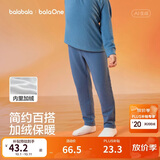 巴拉巴拉童装儿童保暖裤男童女童睡裤打底裤童装2026春新款加绒可外穿红色