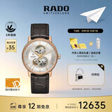 雷达（RADO）瑞士手表晶璨系列男士机械表镂空表盘商务百搭