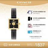 蔻驰（COACH）CASS系列  皮带石英女表 14503695 孔雪儿推荐 礼物/送礼