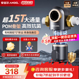 安吉尔15T前置过滤器 净水器全屋中央水驱自旋水盾式涡轮转动反冲洗 自动冲洗刮洗J3524双网反冲洗40微米 【超15T大流量】40微米正反冲洗