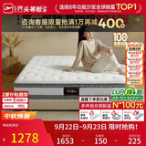 芝华仕床垫D026明星垫90%高纯度乳胶独袋弹簧席梦思家用1.8x2米软硬适中
