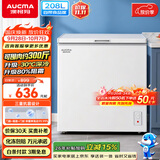 澳柯玛（AUCMA）208升单温冷柜家用减霜冰柜冷藏柜冷冻柜小型冷柜卧式顶开冰箱一级能效 BC/BD-208HNEV 以旧换新