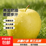 山东烟台黄金奶油富士苹果脆甜冰糖心很像维纳斯苹果 果王带箱9.5斤80mm+