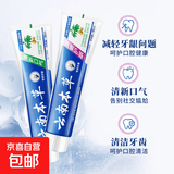 汉药古方清新口气云南中草药牙膏亮白固齿护龈成人家庭 薄荷 110g 2支