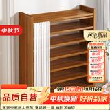 木双福鞋架家用门口多层入户柜简易玄关防尘收纳鞋柜