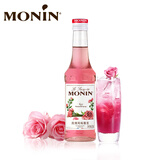 莫林（MONIN）香草风味糖浆250ml咖啡奶茶饮料伴侣调酒鸡尾酒果汁饮品专用 【国产】玫瑰风味 250ml
