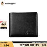 暇步士（Hush Puppies）钱包男士牛皮短款休闲钱夹驾驶证包票夹生日礼物