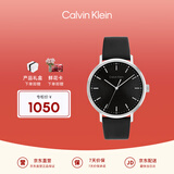 Calvin KleinCK简约款皮带时尚石英男表25200050送男友礼物【节日礼物】