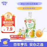亨氏（Heinz）婴幼儿辅食苹果洋梨豌豆泥超金果泥宝宝辅食营养78g