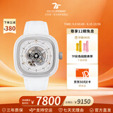 SEVENFRIDAY七个星期五手表方形大表盘腕表机械防水男女款情侣手表生日礼物 P1C/01