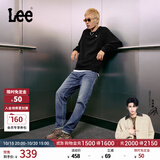 Lee【张凌赫代言】经典舒适丹宁复古水洗蓝色男士牛仔裤休闲潮流 浅蓝色 32 (140-150斤可选)