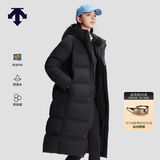 迪桑特（DESCENTE）迪桑特SKI STYLE系列HEAT NAVI男女款长款鹅绒运动羽绒服 女子BK-黑色-D5492SDJ52 S (男165/女160)