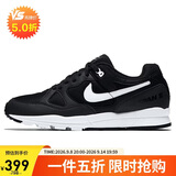 耐克NIKE休闲鞋男缓震AIR SPAN II SHOE运动鞋AH8047-008黑白40