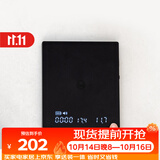 泰摩黑镜MINI便携咖啡电子秤 多模式手冲/意式咖啡秤称可计时计流速