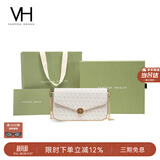 VANESSA HOGAN VH女包山茶花信封包轻奢老花链条小包单肩斜挎包生日礼物送女友