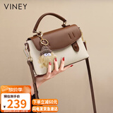 viney包包女包牛皮洋气剑桥包轻奢斜挎单肩包生日礼物品牌送女友老婆