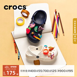 CROCS卡骆驰贝雅儿童洞洞鞋户外包头童鞋沙滩鞋凉鞋拖鞋/207013/207012 深蓝色-410 26 (155mm)