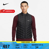 耐克羽绒马甲男 Nike2025冬季新款外套内胆时尚百搭羽绒服跑步背心 FB7543-010 M