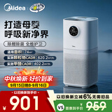 美的（Midea）【母婴认证】甲醛数显空气净化器鼻炎除醛除烟味异味过敏原空气净化机森林家L1pro