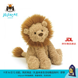 Jellycat波浪毛狮子动物毛绒玩偶公仔安抚潮玩娃娃送礼生日礼物 波浪毛狮子 Medium