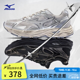 美津浓（MIZUNO）RACER S 吴曦同款跑鞋26新款男女缓震透气休闲慢跑鞋 18/脏脏银 38 (240mm)