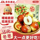 京地达冬枣山东沾化冬枣新鲜大枣水果节日送礼净重3斤单果20g+源头直发