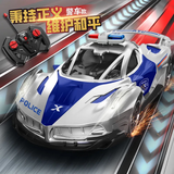 恩贝家族儿童遥控车玩具电动四驱漂移高速赛车警车电动汽车6-12岁男孩礼物