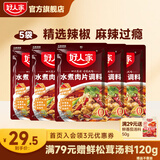 好人家 经典川菜调料包组合【囤货优选】 【麻辣过瘾】水煮肉片调料100g*5袋