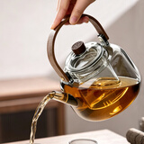 忆壶茶煮茶壶玻璃烧水壶茶水分离泡茶壶大容量新款家用电陶炉专用茶壶