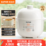 苏泊尔（SUPOR） 电炖锅 电炖盅 燕窝炖 宝宝辅食 婴儿煮粥锅1L精巧容量 bb煲 迷你煮粥煲汤锅隔水炖DZ10YC882