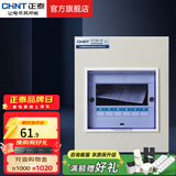 正泰（CHNT）家用配电箱PZ30暗装强电箱 空开箱铁箱厚布线箱  照明箱 6回路 暗装