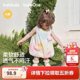 巴拉巴拉童装儿童连衣裙婴儿裙子2026夏新款女童宝宝花苞裙甜美公主裙可爱